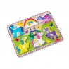 Melissa & Doug дървен пъзел еднорози