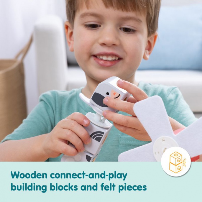 Melissa & Doug Blockables stavebnice farma