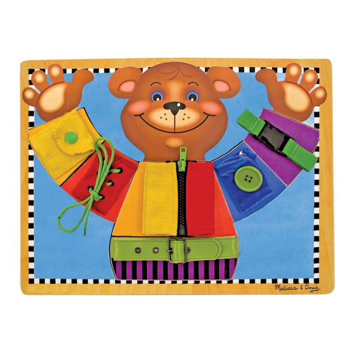 Melissa & Doug základní výuka oblékání