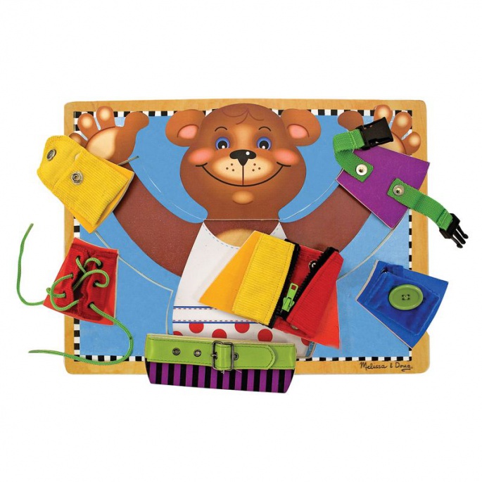 Melissa & Doug základní výuka oblékání