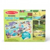 Melissa & Doug стикери за многократна употреба с подложка - свят на животните