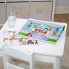 Melissa & Doug стикери за многократна употреба с подложка - замък