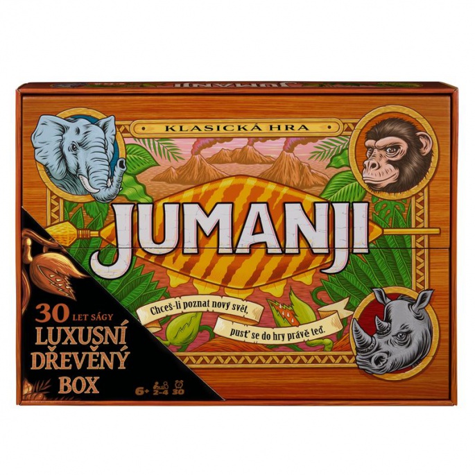 Игра Spin Master Jumanji дървено издание