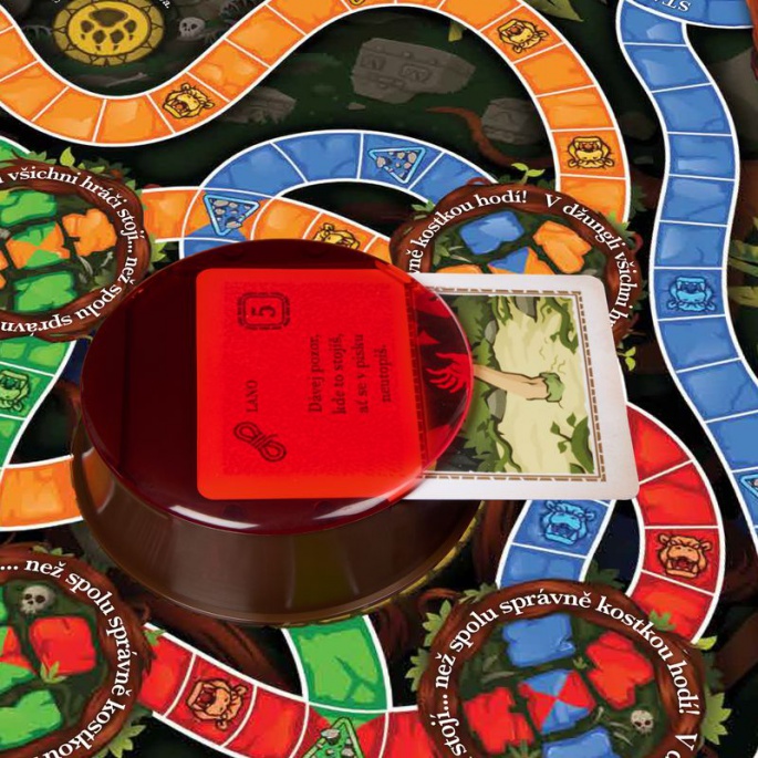 Игра Spin Master Jumanji дървено издание