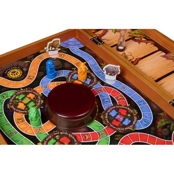Игра Spin Master Jumanji дървено издание