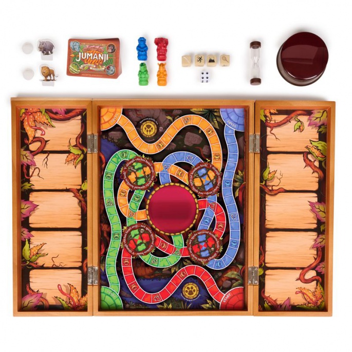 Игра Spin Master Jumanji дървено издание
