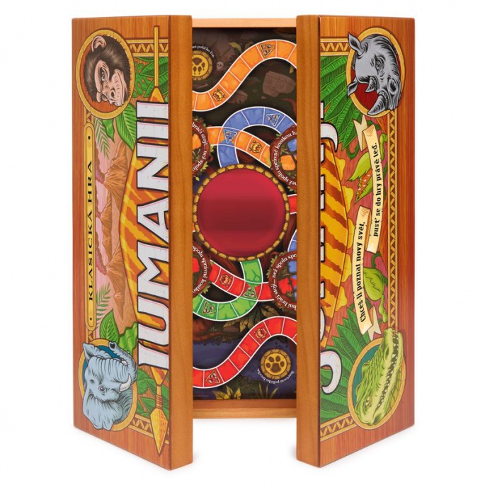 Игра Spin Master Jumanji дървено издание