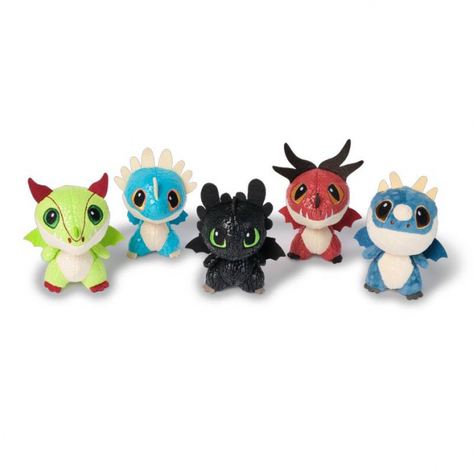 АКЦИЯ 3+1 безплатно: Как да си дресираш дракон - 4 плюшени дракони в буре на цената на 3