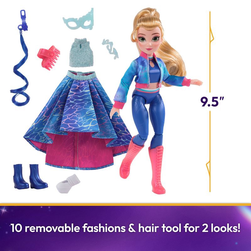 Изгоден комплект: Unicorn Academy делукс кукла Изабел 24 см + колие с пръстен