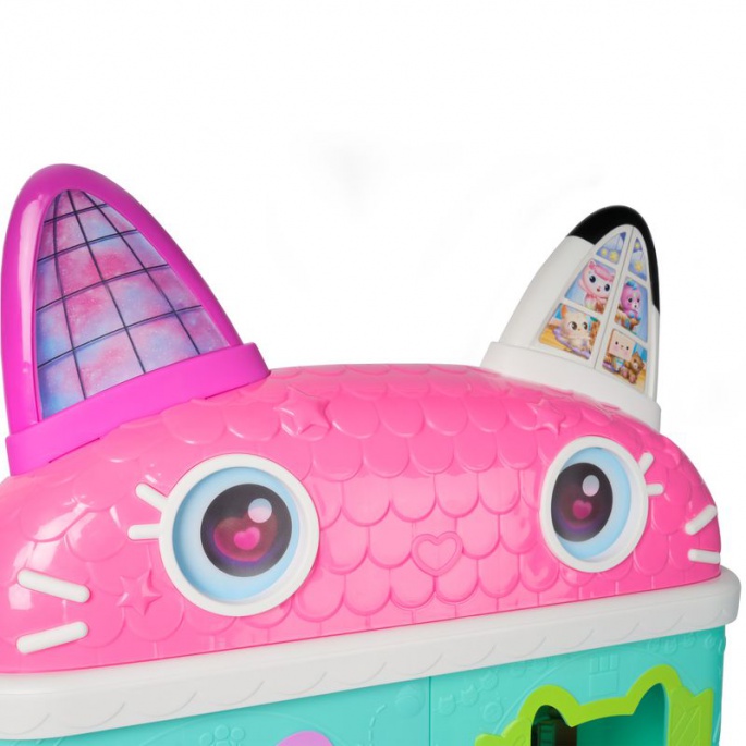 Изгоден комплект: Gabby’s Dollhouse във филма: голямата къща от филма + баня за голямата къща