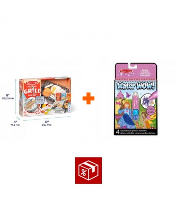 ПРОМОЦИЯ: Melissa & Doug Water WOW магия с вода за грил + магия с вода приказки БЕЗПЛАТНО