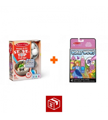 АКЦИЯ: Melissa & Doug Water WOW водно оцветяване пържене + водно оцветяване приказки БЕЗПЛАТНО
