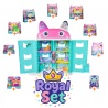 Royal комплект: Gabby’s Dollhouse голяма къща от филм с 9 аксесоара + плюшено мече Mercat БЕЗПЛАТНО