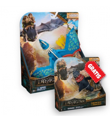 Изгоден комплект: Как да си дресираш дракон Нодър Смърт изстрелващ стрели + Gronckle и Рибоног