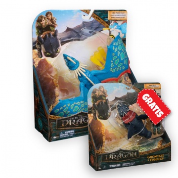 Изгоден комплект: Как да си дресираш дракон Нодър Смърт изстрелващ стрели + Gronckle и Рибоног