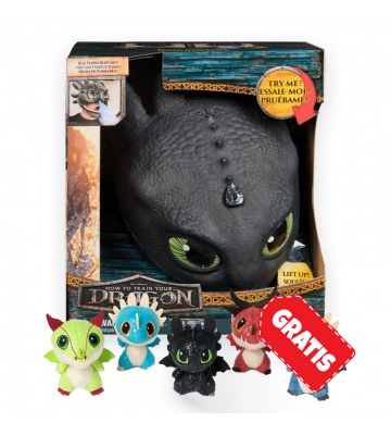АКЦИЯ: Как да си дресираш дракон маска на Беззъб с звуци и светлини + плюшени дракони в буре БЕЗПЛАТНО