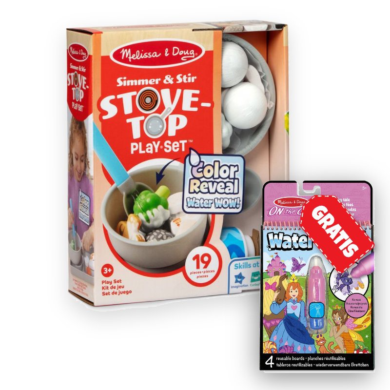 АКЦИЯ: Melissa & Doug Water WOW водно оцветяване пържене + водно оцветяване приказки БЕЗПЛАТНО