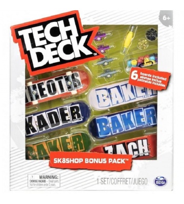 Tech Deck skateshop 6 бр. с аксесоари Baker