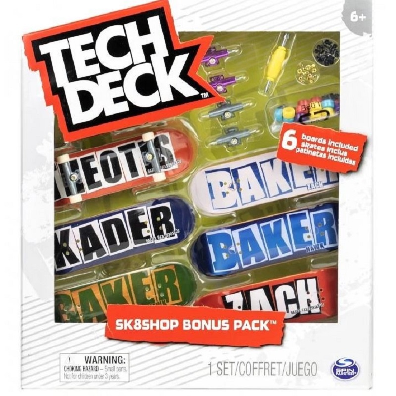 Tech Deck skateshop 6 бр. с аксесоари Baker