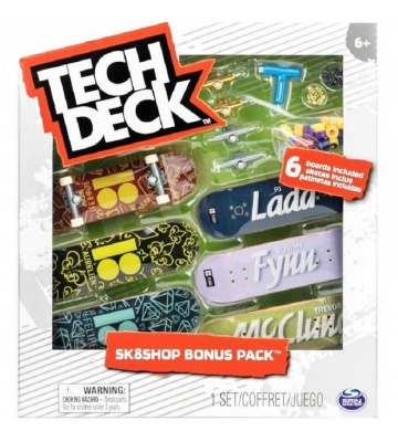 Tech Deck skateshop 6 бр с аксесоари Plan B