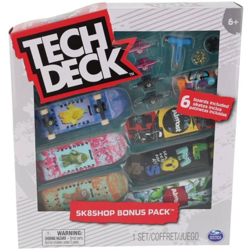 Tech Deck skateshop 6бр с аксесоари Almost