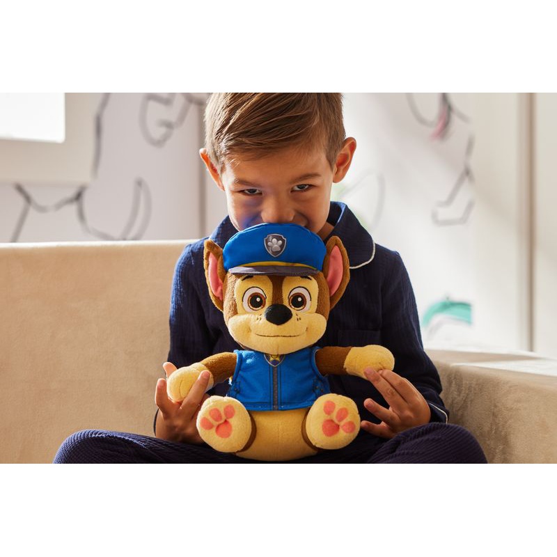 Пес патрул голям плюшен играчка с приспивна песен Чейс