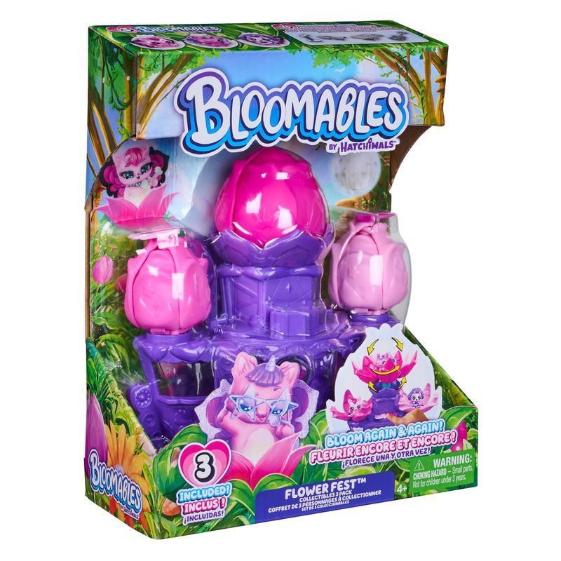 Hatchimals Bloomables комплект за игра цветя 3 фигури