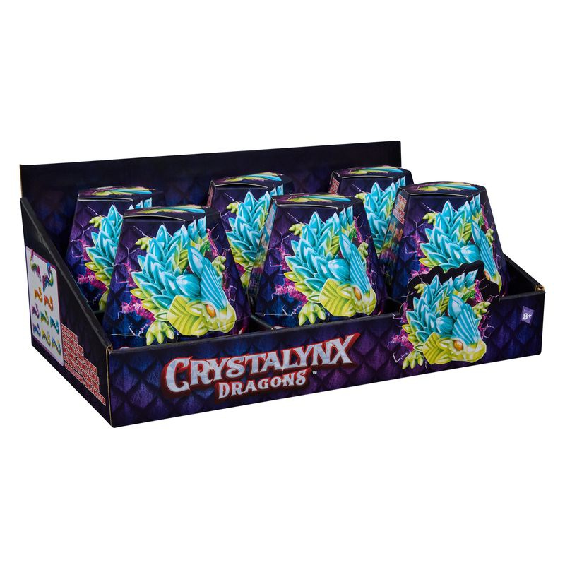 CrystaLynx Dragons гъвкав Дракон 22 см