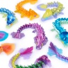CrystaLynx Dragons гъвкав Дракон 22 см