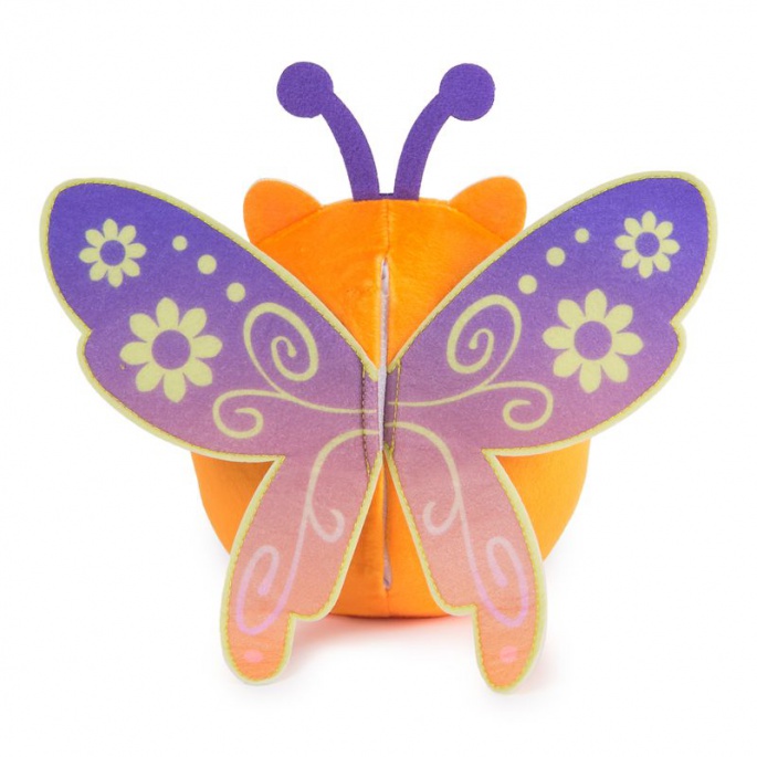 Къщата на куклите на Габи плюшен хамстер оранжев с звуци 14 см