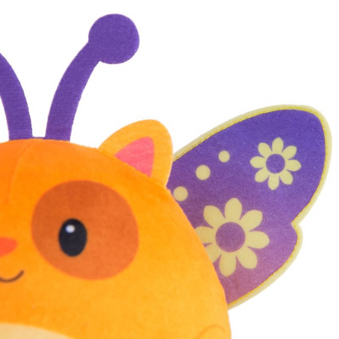 Къщата на куклите на Габи плюшен хамстер оранжев с звуци 14 см