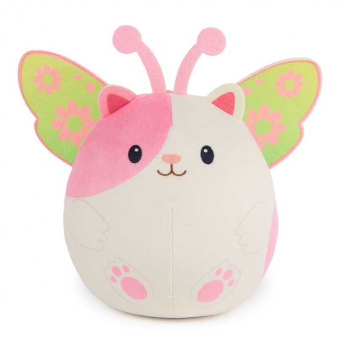 Къщата на куклите на Габи плюшен хамстер бял със звуци 14 см