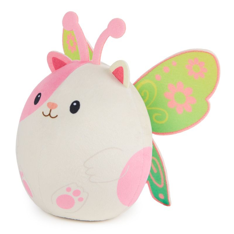 Къщата на куклите на Габи плюшен хамстер бял със звуци 14 см