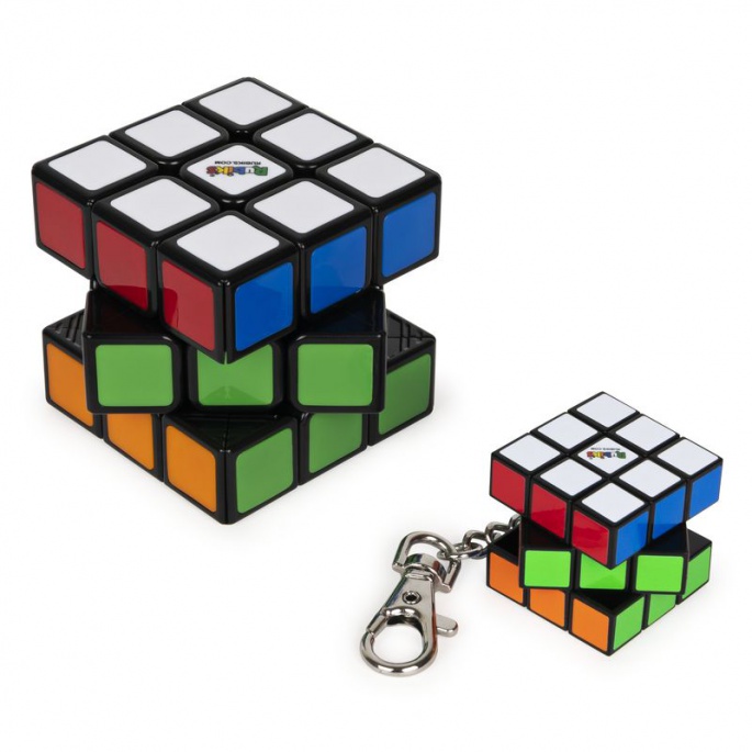 Кубче рубик комплект класик 3x3 + висулка