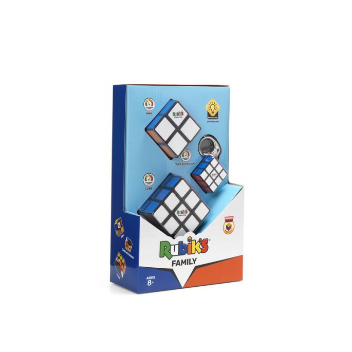 Кубче рубик 3x3 комплект с 2x2 и 3x3 висулка