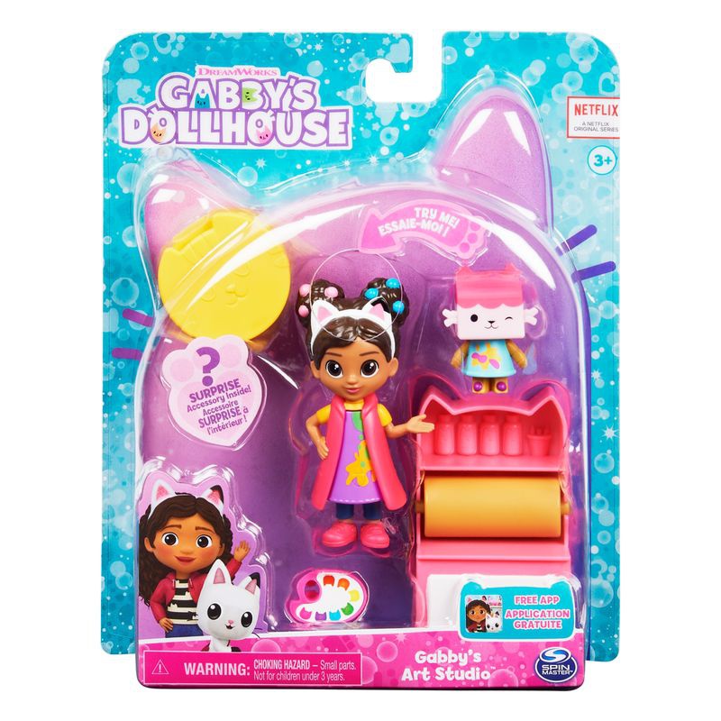 Gabby's Dollhouse: комплект художествено студио
