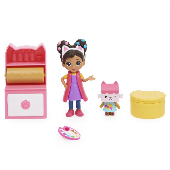 Gabby's Dollhouse: комплект художествено студио