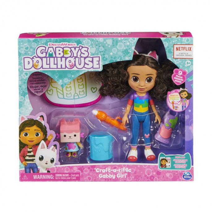 Gabby's Dollhouse делукс кукла с аксесоари за творчество