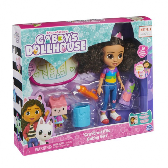 Gabby's Dollhouse делукс кукла с аксесоари за творчество