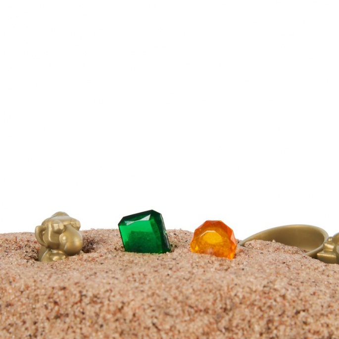 Kinetic Sand трезор със съкровище