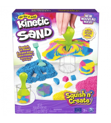 Kinetic Sand kelимкови творчески комплект