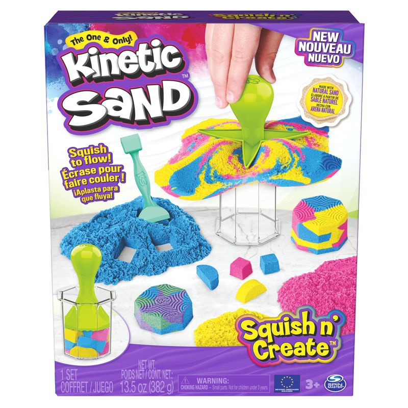 Kinetic Sand kelимкови творчески комплект