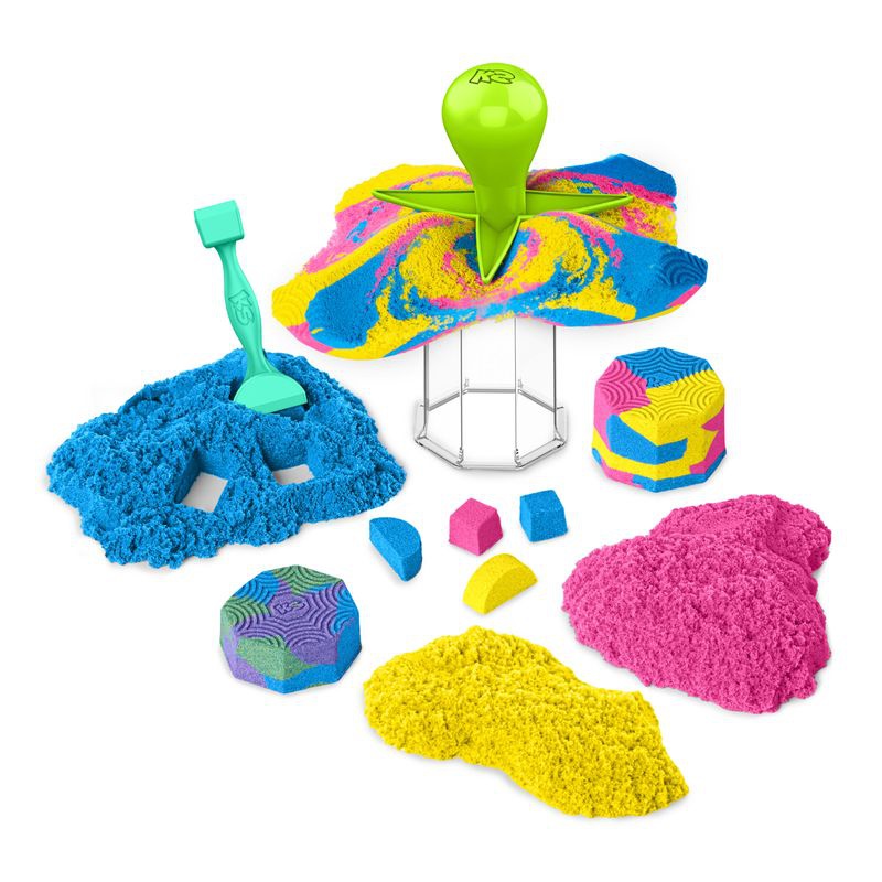 Kinetic Sand kelимкови творчески комплект