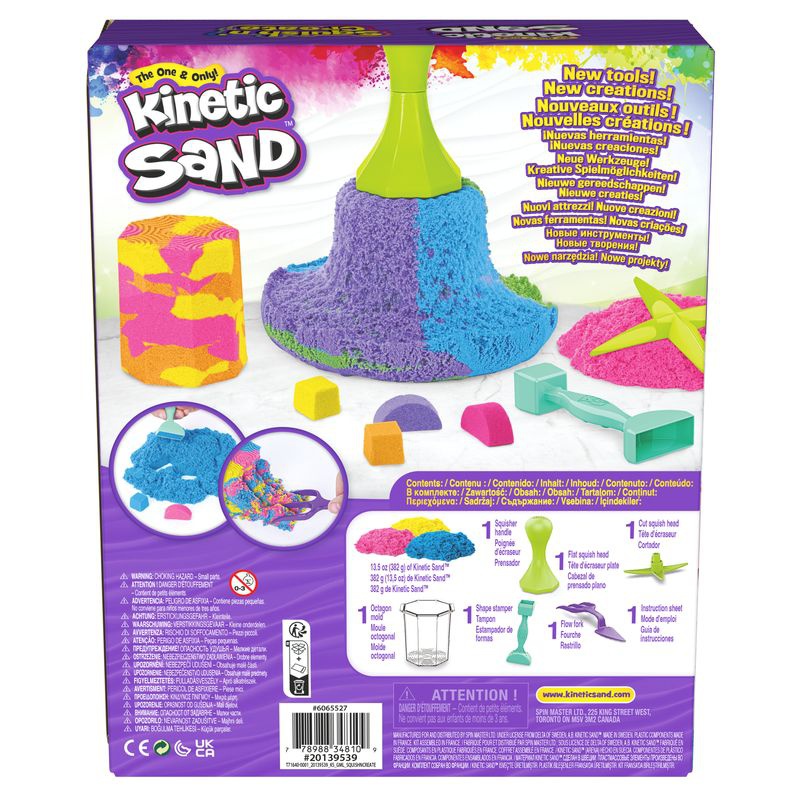 Kinetic Sand kelимкови творчески комплект