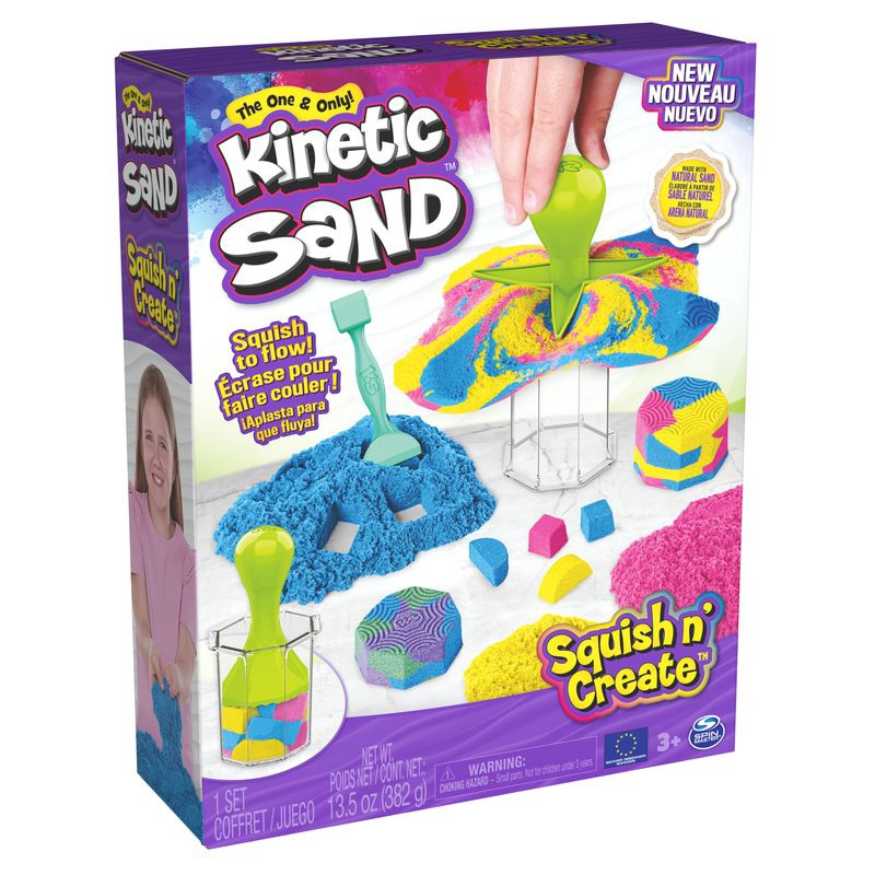 Kinetic Sand kelимкови творчески комплект