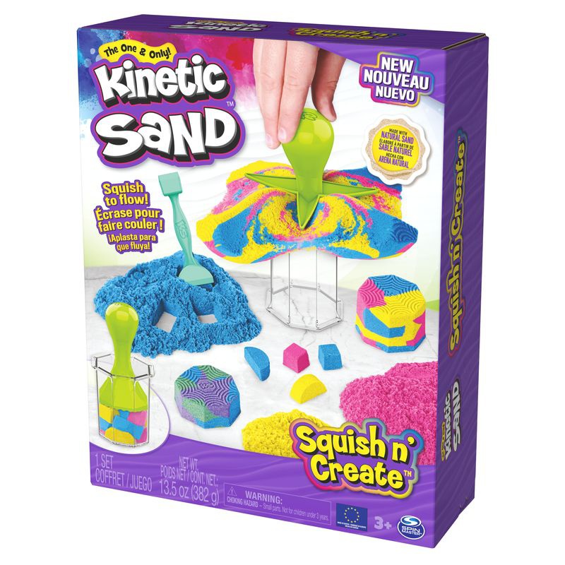 Kinetic Sand kelимкови творчески комплект