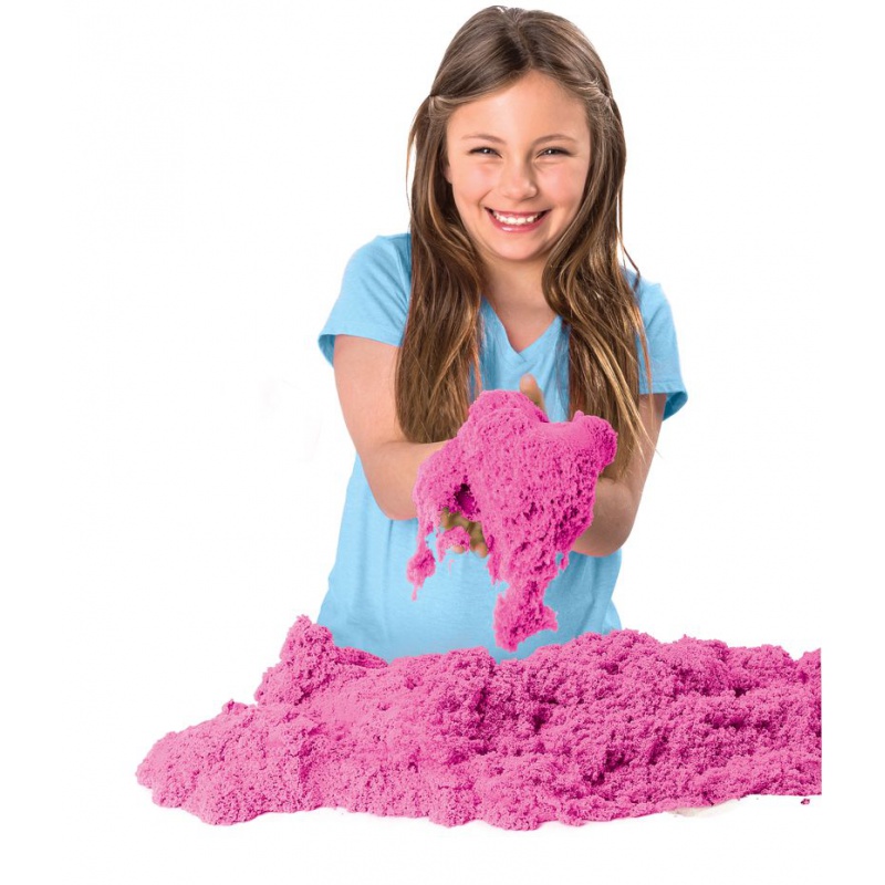 Kinetic Sand опаковка от розов пясък 0,9 кг