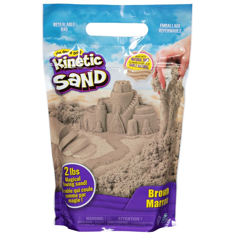 Kinetic Sand кафяв пясък 0,9 кг