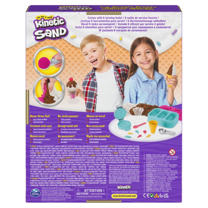 Kinetic Sand ароматна топка сладолед