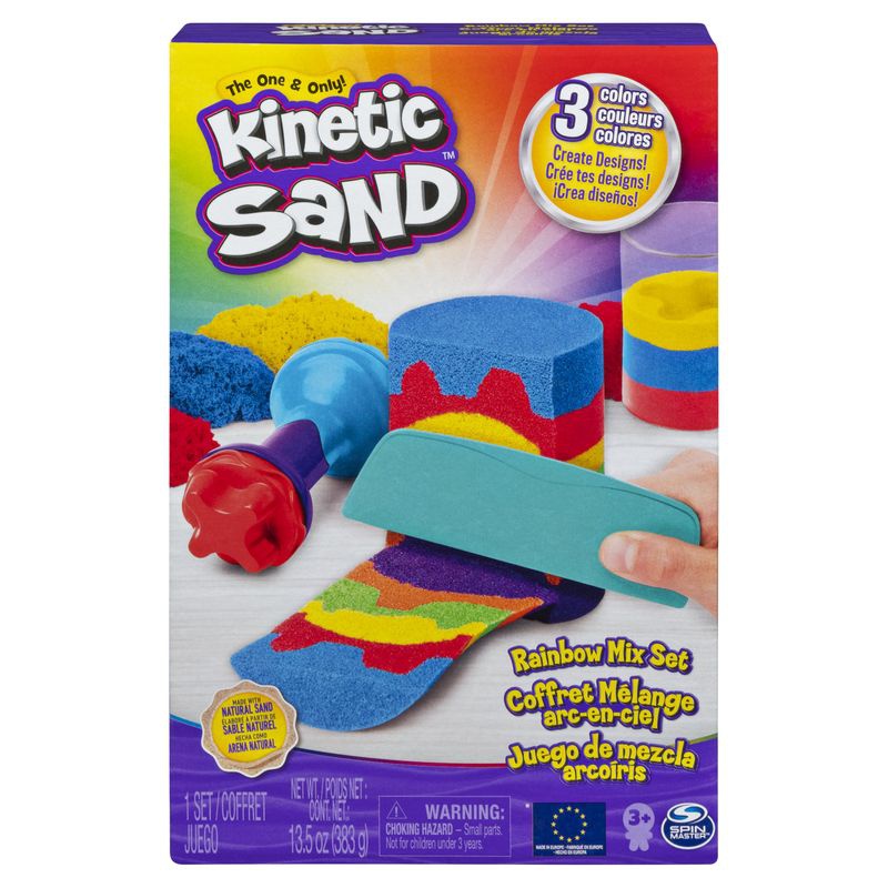 Kinetic Sand дъгов комплект за игра